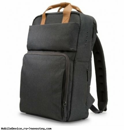 Зарядное устройство HP Powerup Backpack выполнено в виде рюкзака